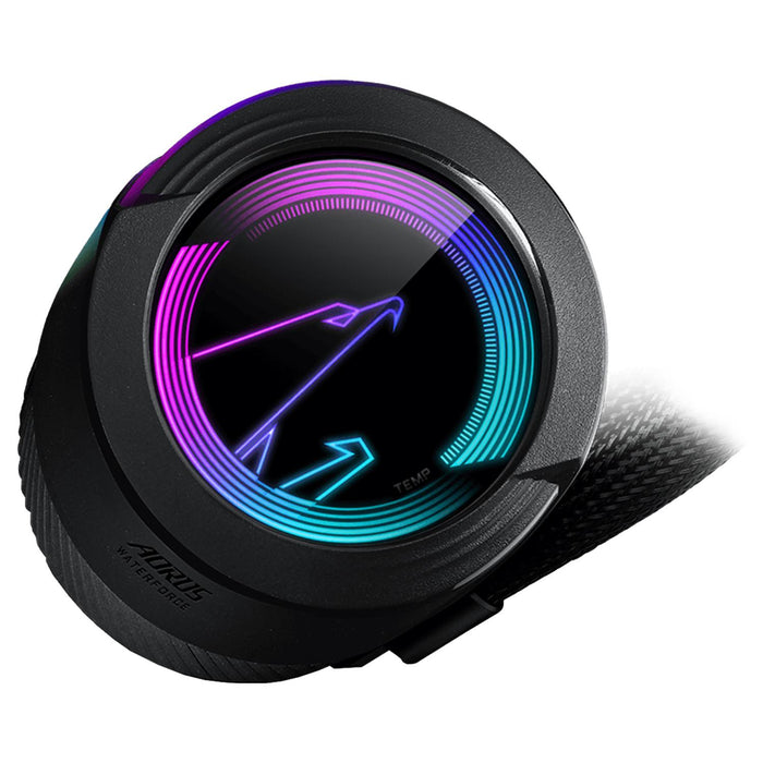 Enfriamiento Liquido AORUS WaterForce 240 Pantalla ARGB AM5 Intel 1700