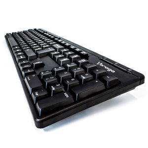 Teclado VORAGO Multimedia USB Negro KB-202