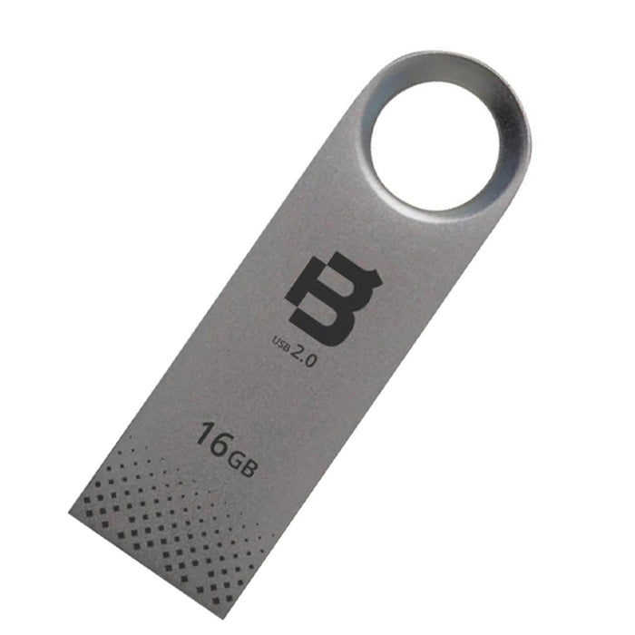 Memoria USB 16GB BLACKPCS MU2108 2.0 Metalica MU2108S-16