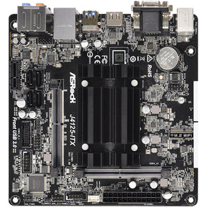 Tarjeta Madre ASROCK J4125-ITX Celeron J4125 2x DDR4 PCIe 2.0 Mini ITX