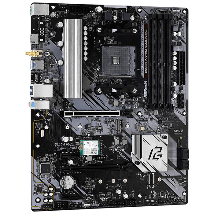 Tarjeta Madre ASROCK B550 PHANTOM GAMING 4/AC AM4 4x DDR4 1x M.2 PCIe 4.0 WIFI BT 4.2 ATX