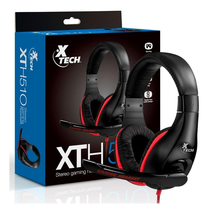 Diadema Gamer XTECH Ominous PC Microfono 3.5MM Negro XTH-510