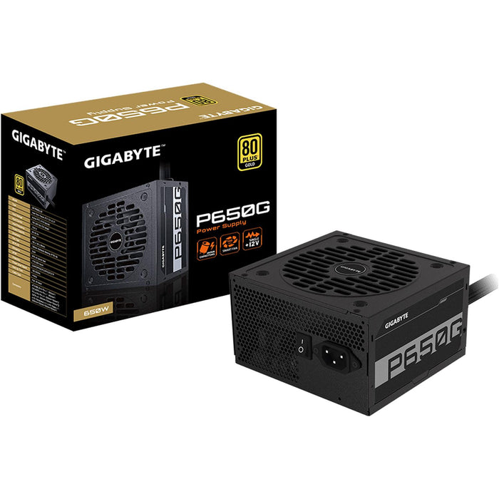 Fuente de Poder PC 650W GIGABYTE P650G 80 Plus Gold GP-P650G-US