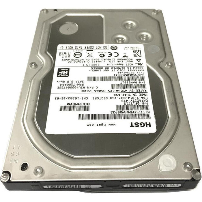 Disco Duro Interno 4TB HGST Ultrastar 3.5 7200 RPM SATA (Reacondicionado)