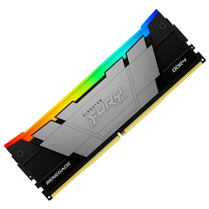 Memoria RAM DDR4 16GB 3200MHz KINGSTON FURY RENEGADE RGB 1x16GB Negro KF432C16RB12A/16