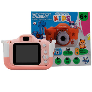 Camara Digital KIDS NECNON NCD-KIDS2 8MP Zoom 4X 30FPS Flash Integrado Slot Micro SD Gato NBCKN404GA
