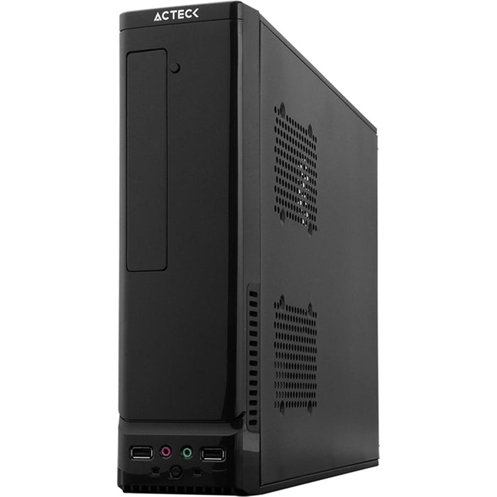 Gabinete ACTECK ATOM GS240 Fuente 450W 1 Fan Micro Torre Slim AC-929042