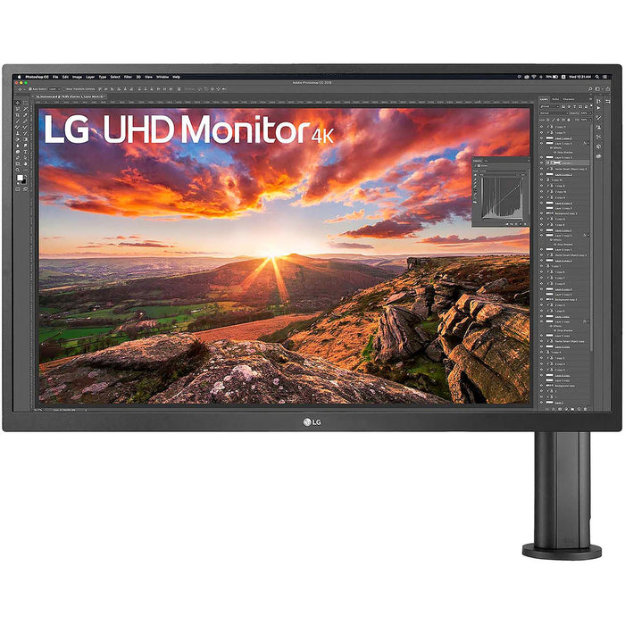 Monitor 27 LG 27UK580-B 5ms 60Hz UHD 4K IPS HDMI DP FreeSync Pivote