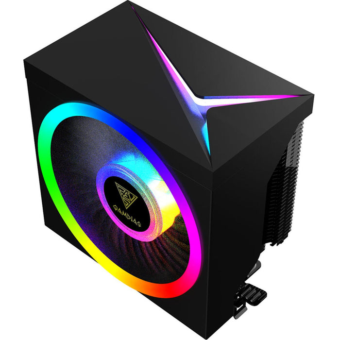Disipador Gamer GAMDIAS BOREAS M1 610 Intel AMD 120mm ARGB