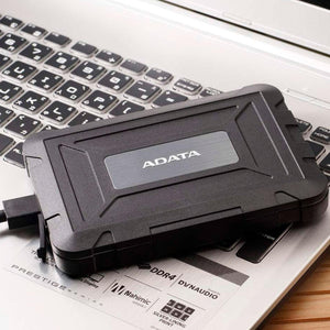 Gabinete Case Disco Duro SSD ADATA ED600 USB 3.1 Sata 2.5 AED600-U31-CBK
