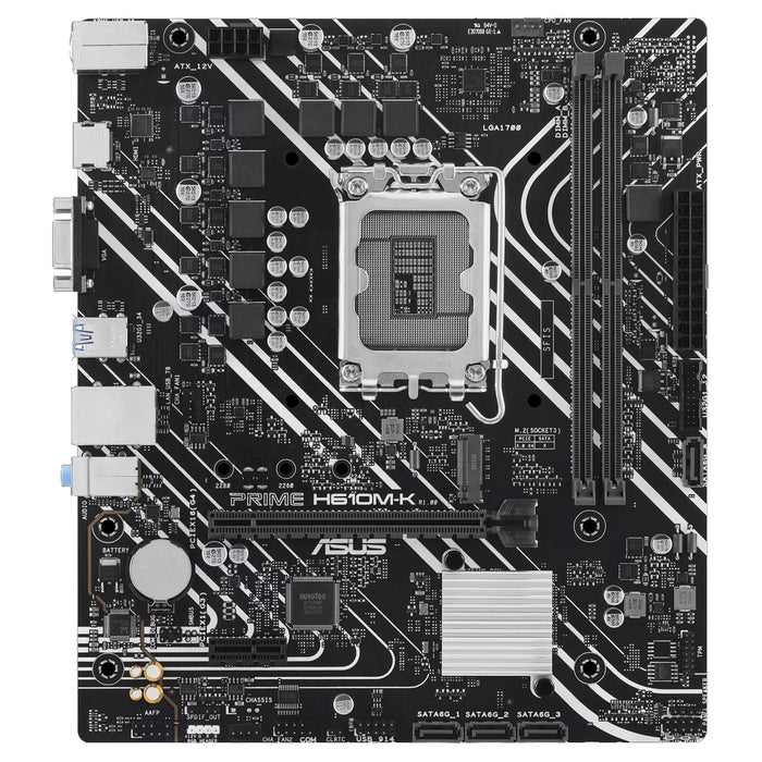 Tarjeta Madre ASUS PRIME H610M-K LGA 1700 2x DDR5 1x M.2 PCIe 4.0 Micro ATX