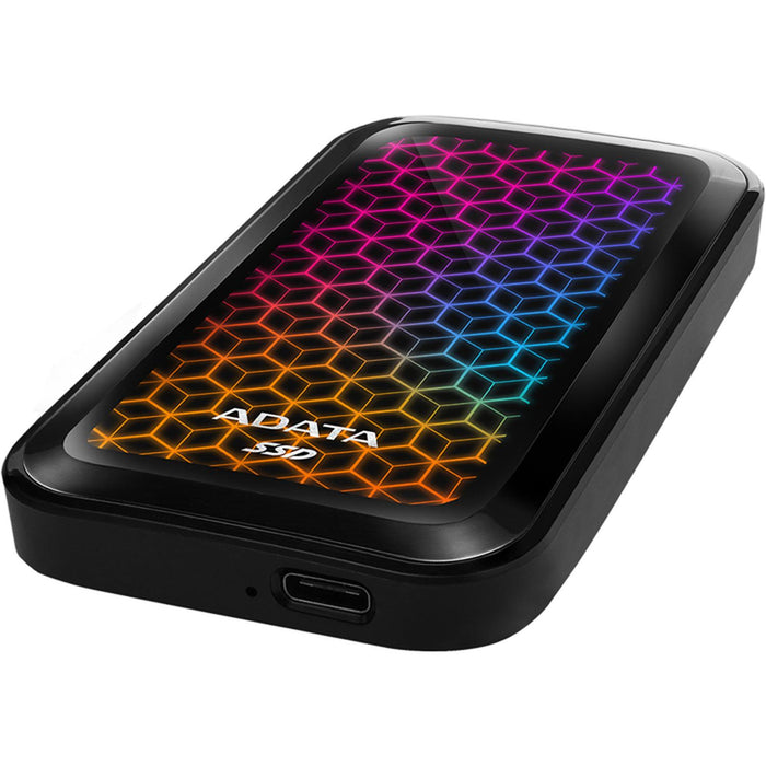 Disco Duro Externo SSD 1TB ADATA SE770G USB 3.2 Tipo C RGB Xbox One Mac