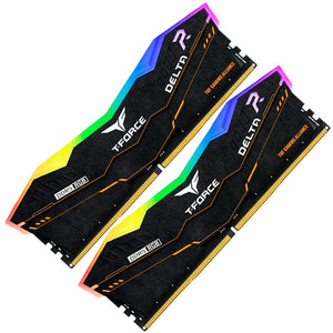 Memoria RAM DDR5 32GB 5600MT/s TEAMGROUP T-FORCE DELTA TUF GAMING ALLIANCE RGB 2x16GB Negro FF5D532G5600HC36BDC01