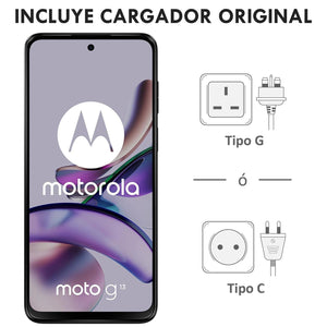 Celular MOTOROLA Moto G13 4G 4GB 128GB 6.5" HD+ 50 MP Negro + Audifonos