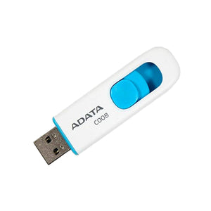 Memoria USB 16GB ADATA C008 2.0 Retractil Flash Drive AC008-16G-RWE