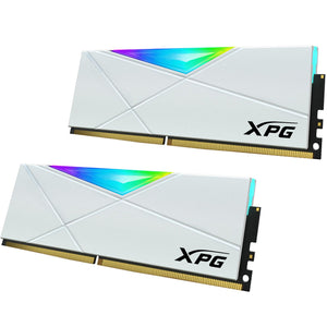 Memoria RAM DDR4 32GB 4133MHz XPG SPECTRIX D50 2x16GB 1.4V RGB Blanco AX4U413316G19J-DW50