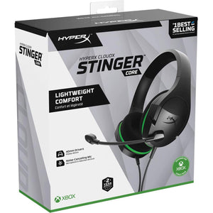 Audifonos Gamer HYPERX Cloud Stinger Core Consola Xbox One Series X S 3.5mm HX-HSCSCX-BK