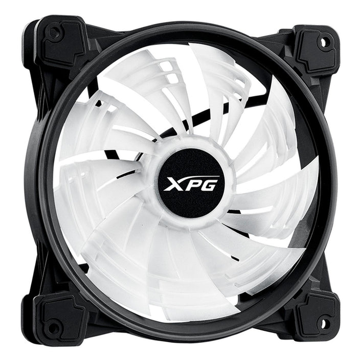 Ventilador PC XPG HURRICANE 140mm ARGB PWM 4 pines 1800RPM Negro HURRICANE140ARGBPWM-BKCWW