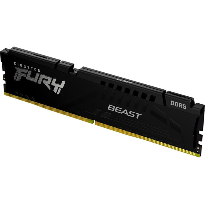 Memoria RAM DDR5 16GB 5600MT/s KINGSTON FURY BEAST 1x16GB Negro KF556C40BB-16