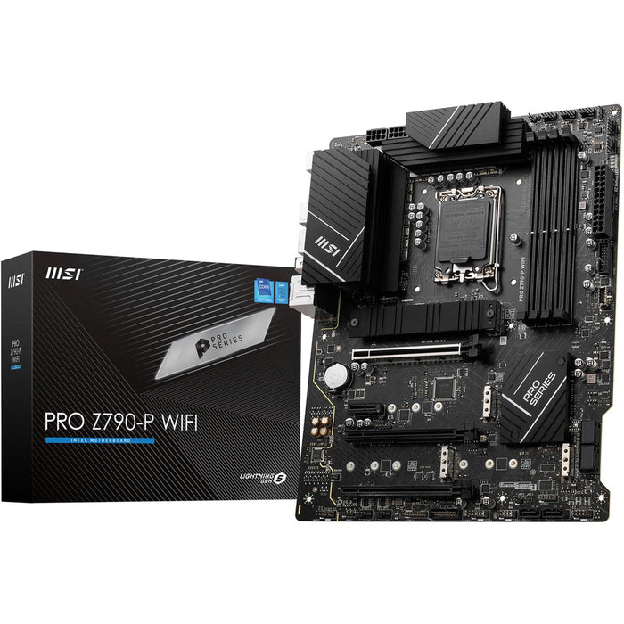 Tarjeta Madre MSI PRO Z790-P WIFI LGA 1700 4x DDR5 4x M.2 PCIe 5.0 USB-C WIFI 6E BT 5.3 ATX