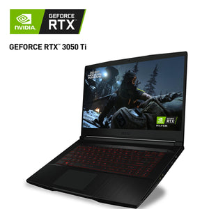 Laptop Gamer MSI GF63 Thin GeForce RTX 3050 TI Core I5 10500H 16GB M.2 512GB 1TB 15.6 GF63 Thin 10UD-253-V3