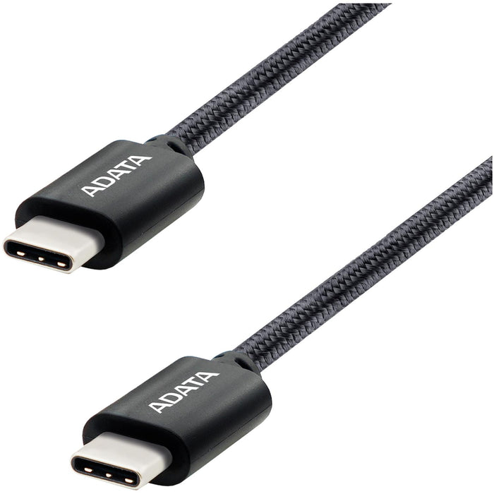 Cable ADATA USB Tipo C a USB Tipo C 1 metro Negro CACC-100PN-BK