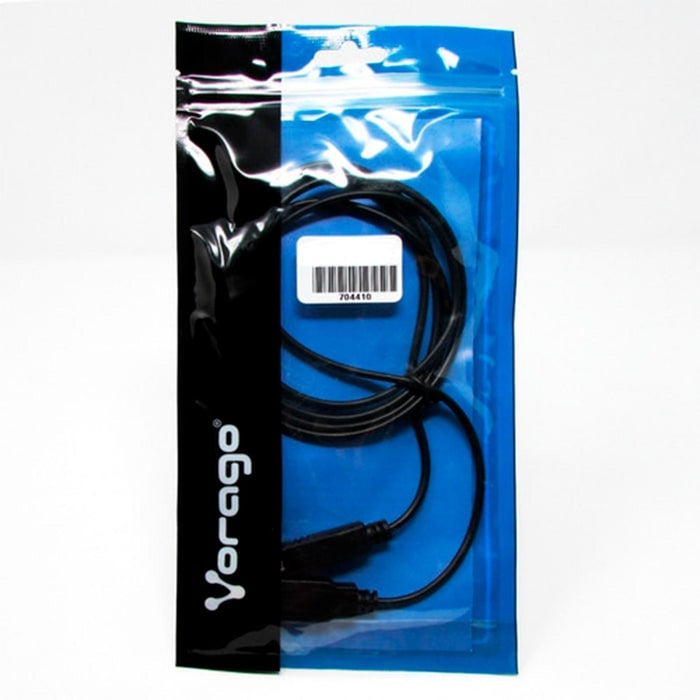 Cable Universal para Impresora USB 2.0 VORAGO Macho a Macho tipo AB 1.5 metros CAB-104