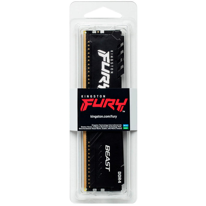 Memoria RAM DDR4 16GB 3600MHz KINGSTON Fury Beast 1x16GB Negro KF436C18BB/16