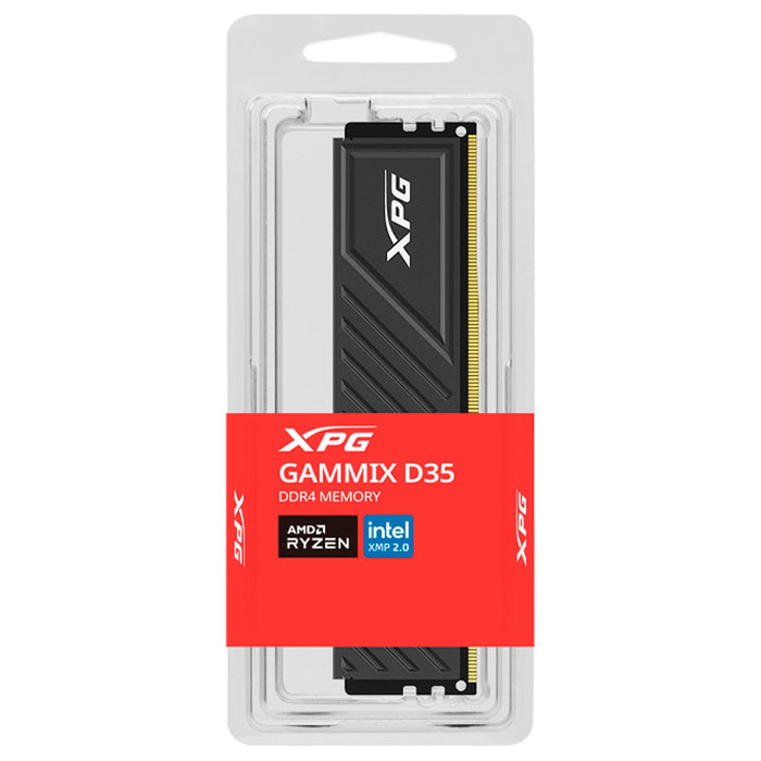 Memoria RAM DDR4 8GB 3200MHZ XPG GAMMIX D35 Negro AX4U32008G16A-SBKD35