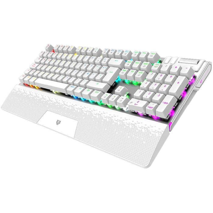 Kit Teclado y Mouse BALAM RUSH Alambrico 12800dpi Blanco