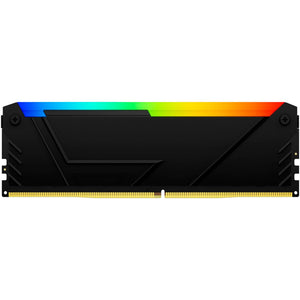 Memoria RAM DDR4 16GB 3600MHz KINGSTON FURY BEAST RGB 1x16GB Negro KF436C18BB2A/16