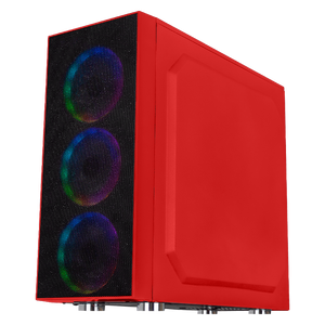 Xtreme PC Gaming Geforce RTX 3060 Ryzen 5 5600 16GB 500GB 2TB Monitor 27 165Hz WIFI Red