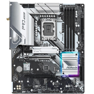 Tarjeta Madre ASROCK Z790 PRO RS WIFI LGA 1700 4x DDR5 4x M.2 PCIe 5.0 USB-C WIFI 6E BT ATX