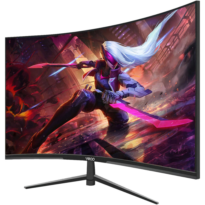 Monitor Gamer Curvo 27" VEDD CPA0164BK1 165Hz Full HD LED HDMI