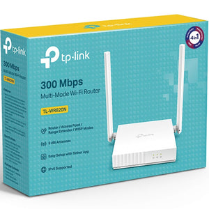 Router Inalambrico TP-LINK TL-WR820N N300 2.4Ghz 300Mbps