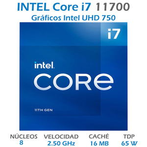 Procesador INTEL Core I7 11700 2.50GHz 8 Core 1200 BX8070811700