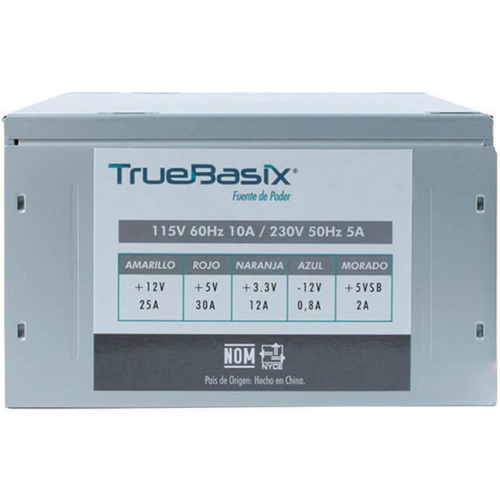 Fuente de Poder TRUE BASIX ATX 500W TB-05003