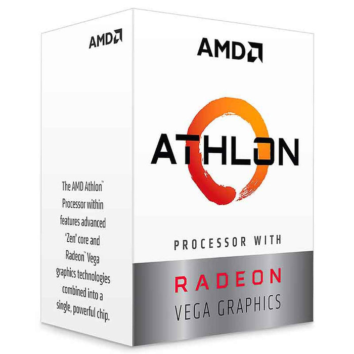Procesador AMD ATHLON 3000G Dual Core AM4 YD3000C6FHBOX
