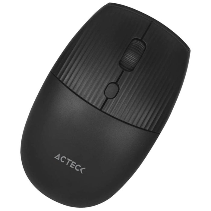 Mouse ACTECK OPTIMIZE SLIM MI250 1600dpi 3 Botones Inalámbrico USB 2.4 GHz Negro AC-933261