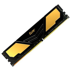 Memoria RAM DDR4 16GB 2666MHz TEAMGROUP ELITE PLUS 1x16GB Dorado TPD416G2666HC1901