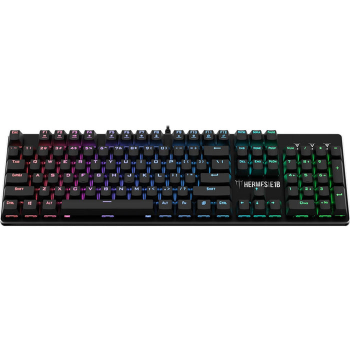 Kit Gamer 4 en 1 GAMDIAS HERMES E1B Teclado Switch Blue Mouse Diadema MousePad