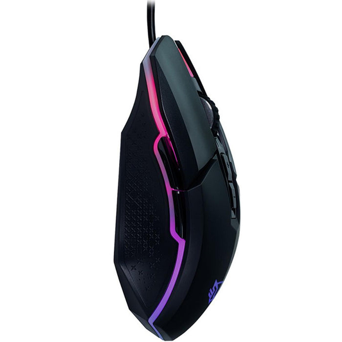 Mouse Gamer BALAM RUSH HELIUM USB RGB 12000dpi 7 Botones BR-931410