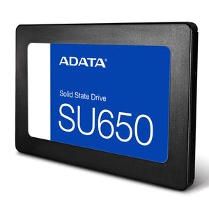 Unidad de Estado Solido SSD 2.5 256GB ADATA SU650 SATA III 520/450 MB/s ASU650SS-256GT-R