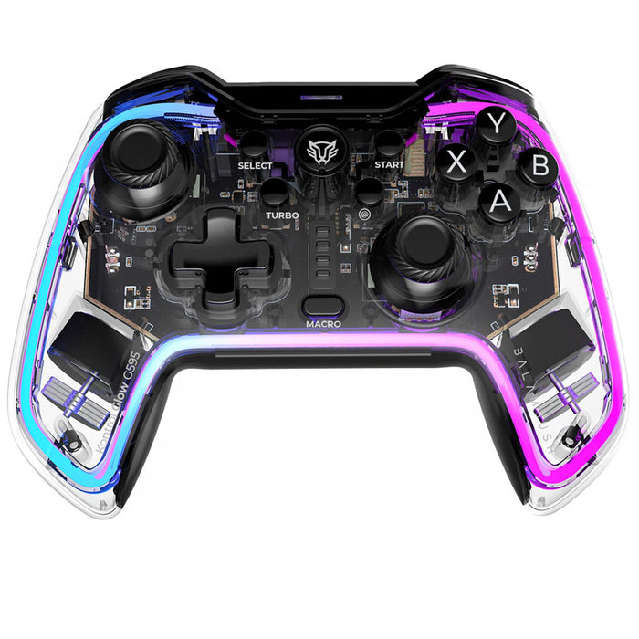 Gamepad BALAM RUSH KONTROL GLOW G595 RGB Inalambrico Pc Android PS3 PS4 Reacondicionado