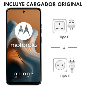 Celular MOTOROLA Moto G34 5G 4GB 64GB 6.5" HD+ 120 Hz 50 MP Negro Internacional