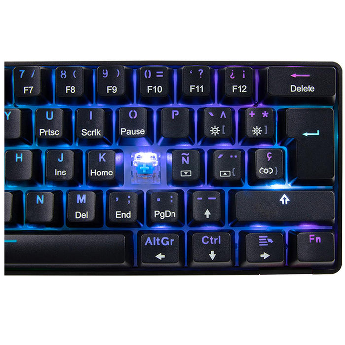 Teclado Gamer Mecanico BALAM RUSH DOMINATE GK550 Switch Azul RGB