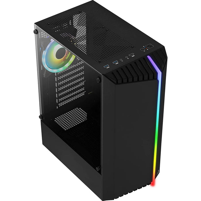 Gabinete Gamer AEROCOOL BIONIC G V2 ATX Cristal Templado