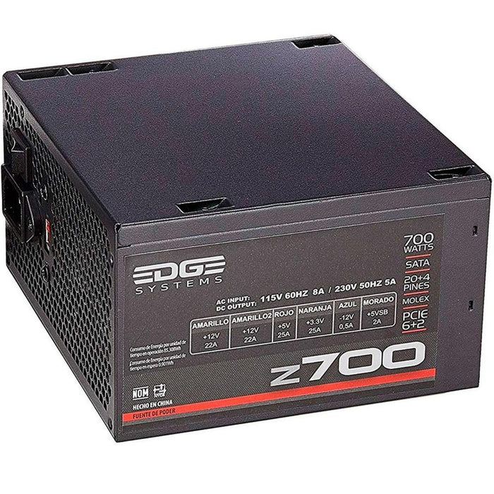 Fuente de Poder PC 700W ACTECK Z700 28P SATA ES-0500