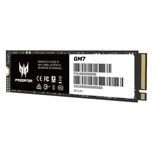 Unidad de Estado Solido SSD M.2 1TB ACER PREDATOR GM7 NVMe PCIe 4.0 7200/6300 MB/s BL.9BWWR.118