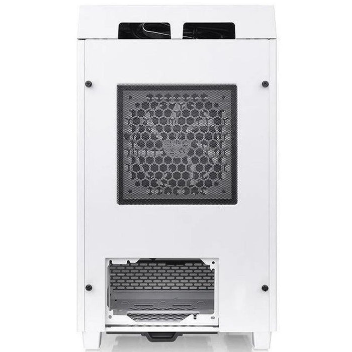 Gabinete Gamer THERMALTAKE The Tower 100 Mini ITX Mini Torre 2 Fan Cristal Templado USB-C Blanco